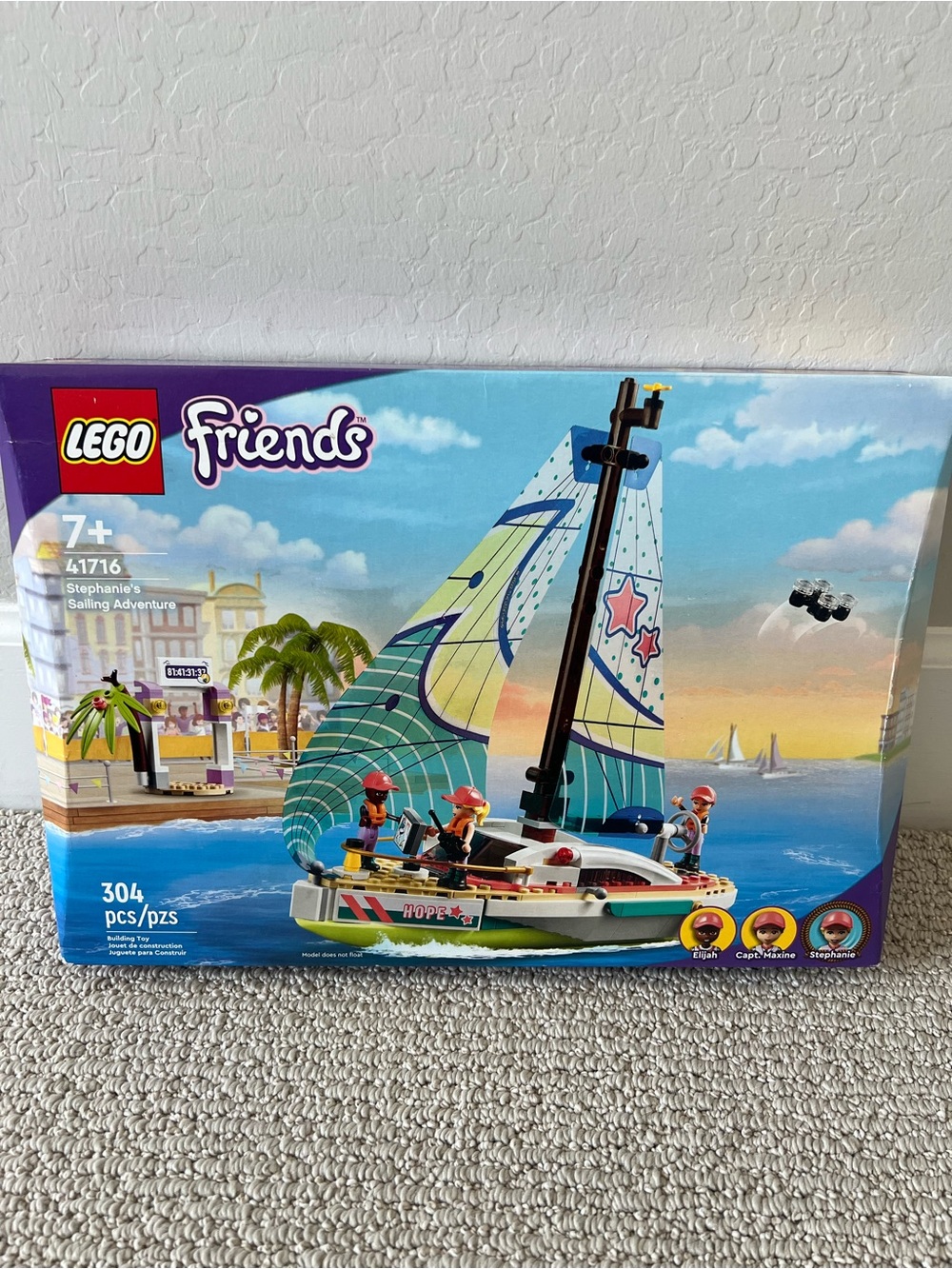 LEGO Friends Stephanie's Sailing Adventure set retired NIB $35